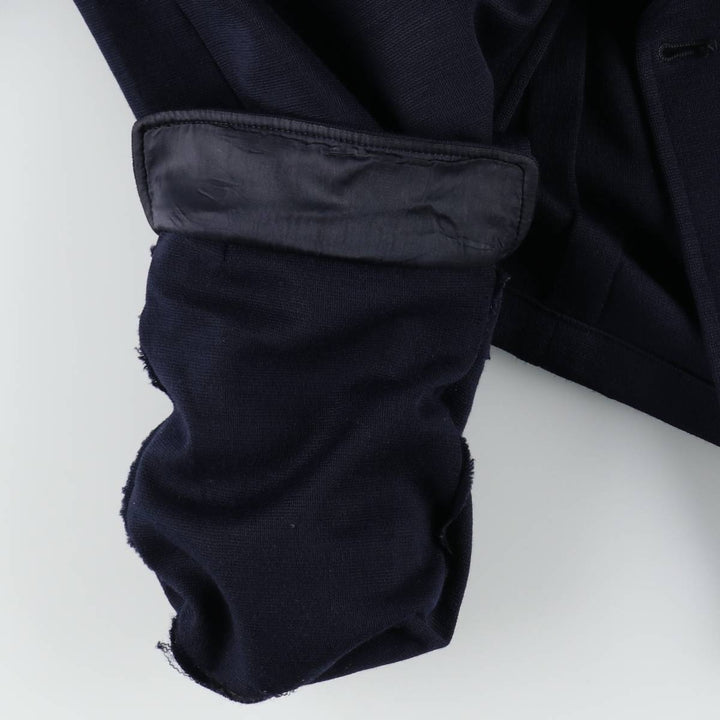 Burberry's BURBERRY LONDON wool tailored jacket, men's size L wool navy blue type Vintage Second Hand