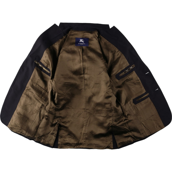 Burberry's BURBERRY LONDON Cotton Tailored Jacket, Men's Size L (approx.) cotton navy blue type Vintage Second Hand