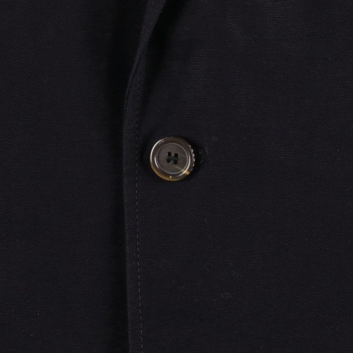Burberry's BURBERRY LONDON Cotton Tailored Jacket, Men's Size L (approx.) cotton navy blue type Vintage Second Hand