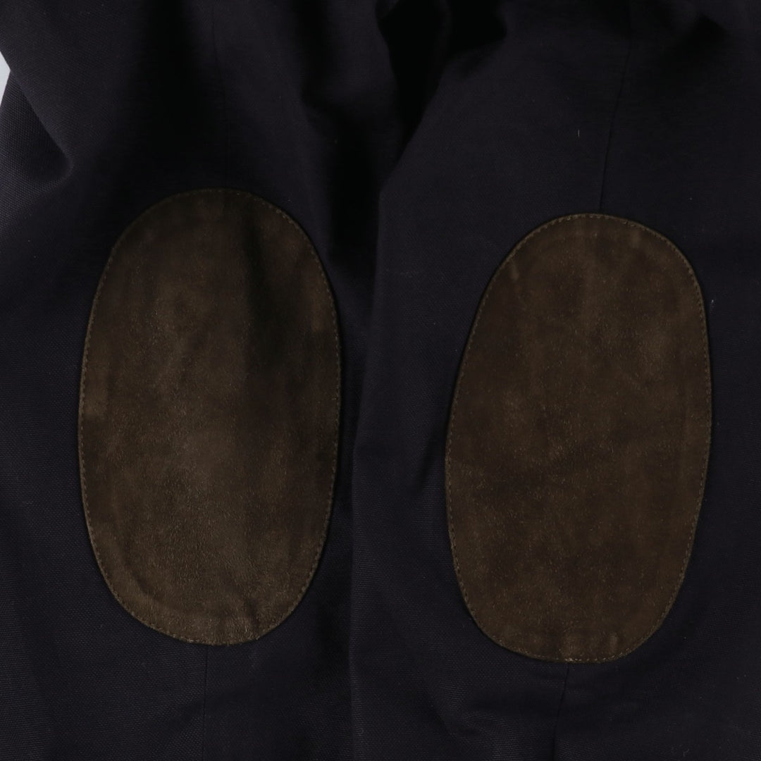 Burberry's BURBERRY LONDON Cotton Tailored Jacket, Men's Size L (approx.) cotton navy blue type Vintage Second Hand