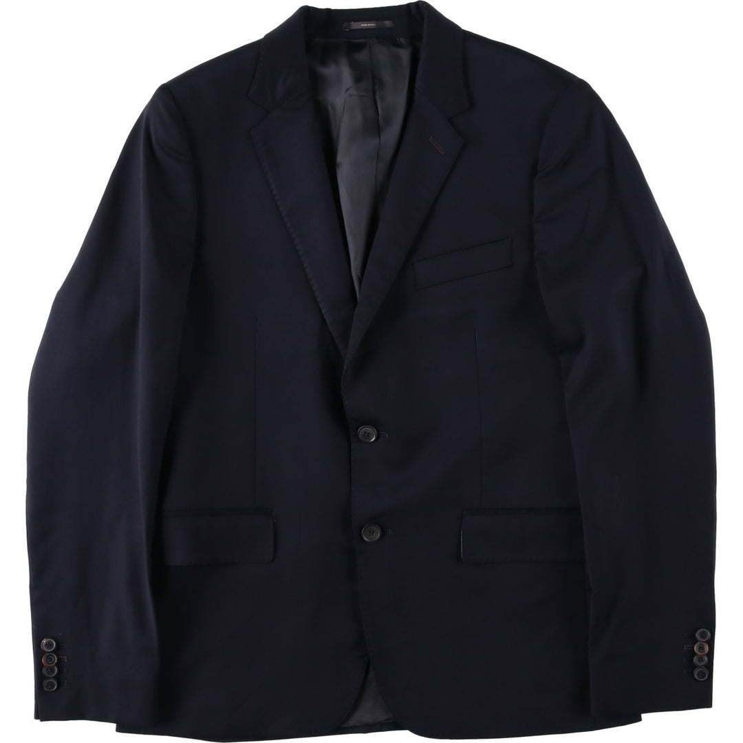 Paul Smith wool tailored jacket, men's size M (approx.) wool navy blue type Vintage Second Hand