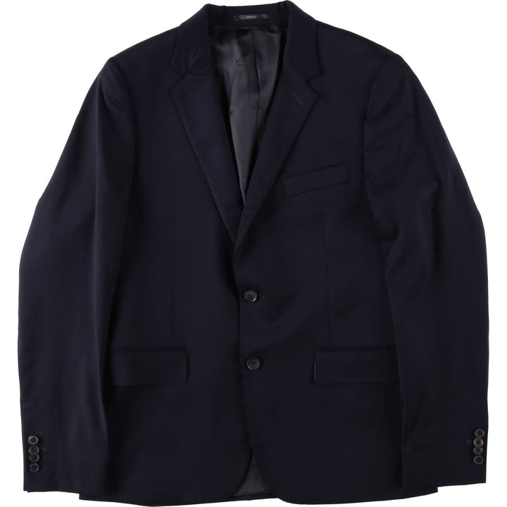 Paul Smith wool tailored jacket, men's size M (approx.) wool navy blue type Vintage Second Hand