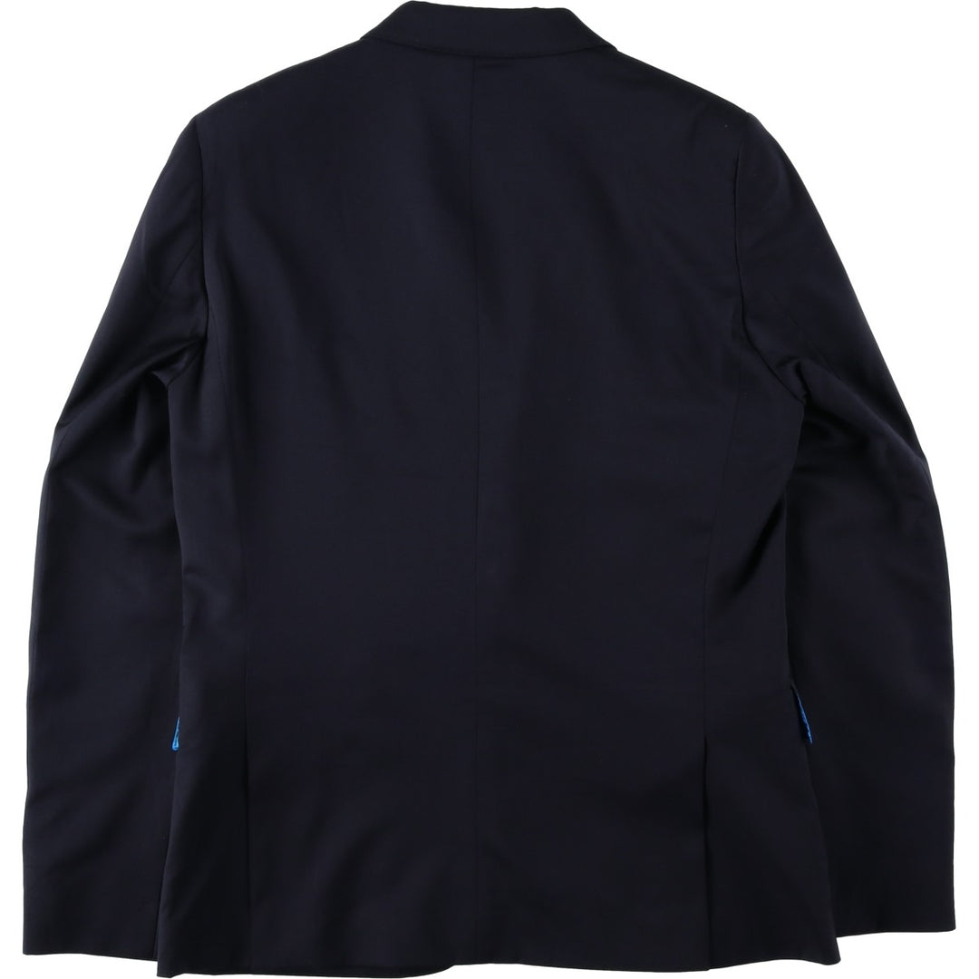 Paul Smith wool tailored jacket, men's size M (approx.) wool navy blue type Vintage Second Hand