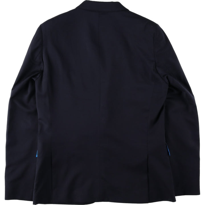 Paul Smith wool tailored jacket, men's size M (approx.) wool navy blue type Vintage Second Hand