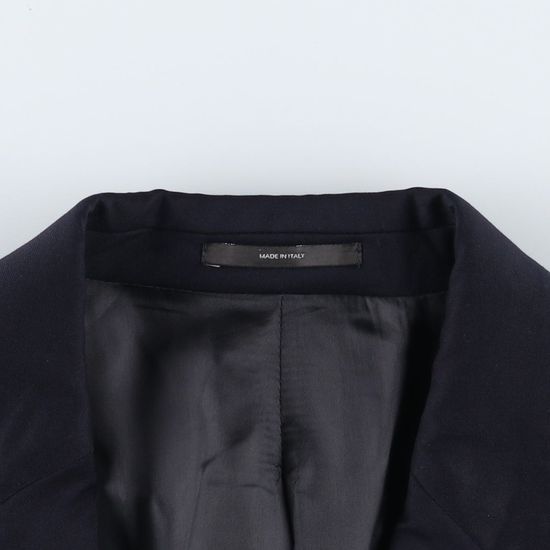 Paul Smith wool tailored jacket, men's size M (approx.) wool navy blue type Vintage Second Hand