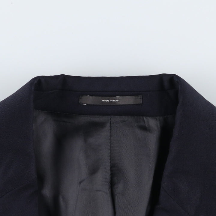 Paul Smith wool tailored jacket, men's size M (approx.) wool navy blue type Vintage Second Hand