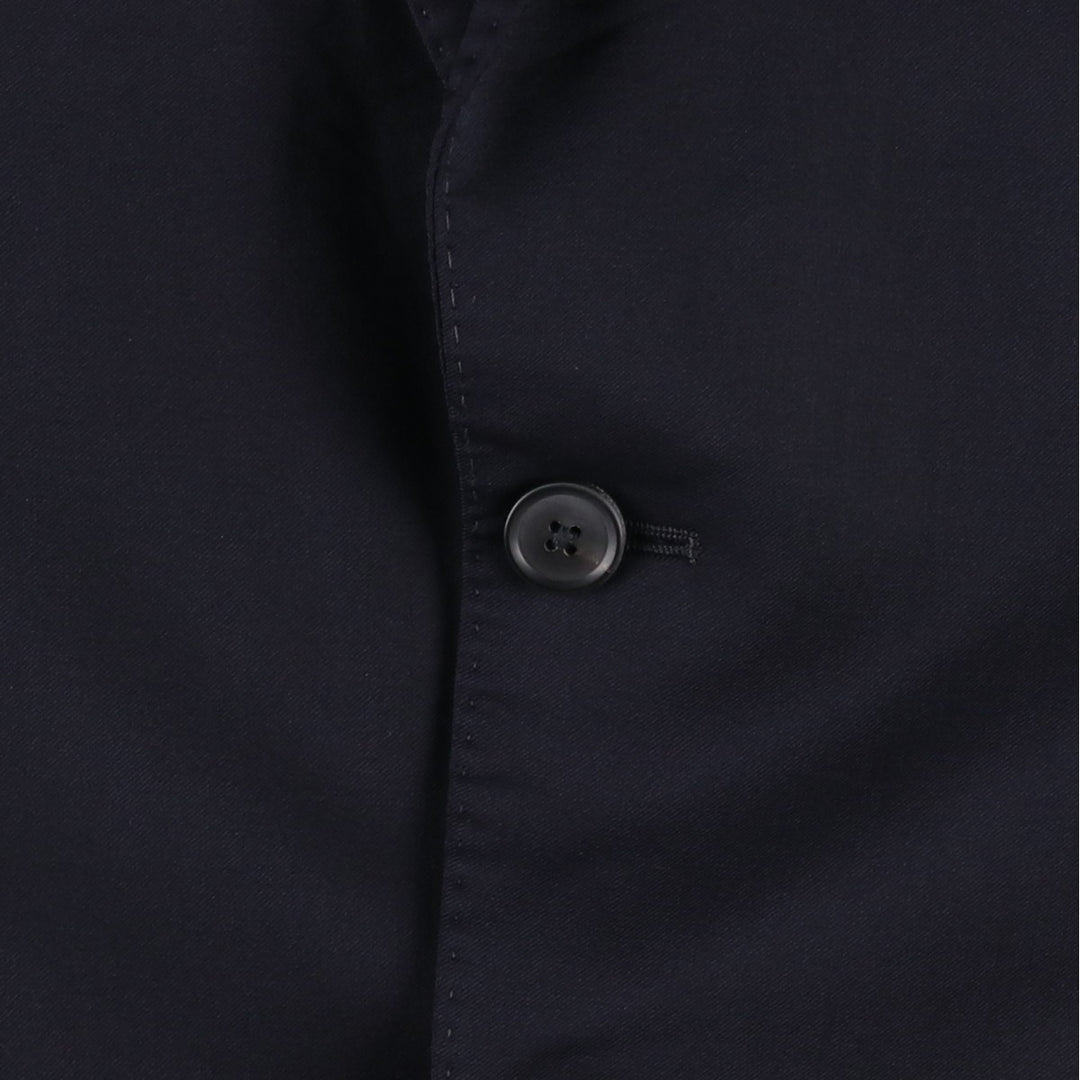 Paul Smith wool tailored jacket, men's size M (approx.) wool navy blue type Vintage Second Hand