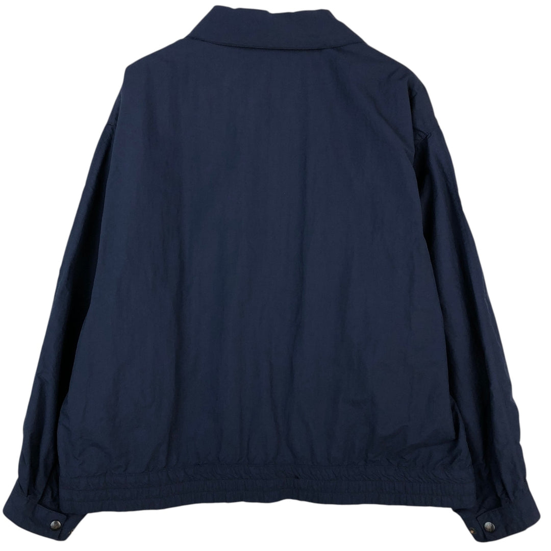 ~1980'S Burberry's Swing Top Sport Jacket, Made in England, Men's Size L unclear navy blue type Vintage Second Hand