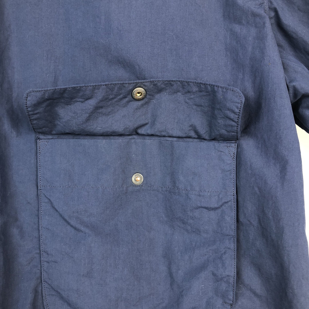 ~1980'S Burberry's Swing Top Sport Jacket, Made in England, Men's Size L unclear navy blue type Vintage Second Hand
