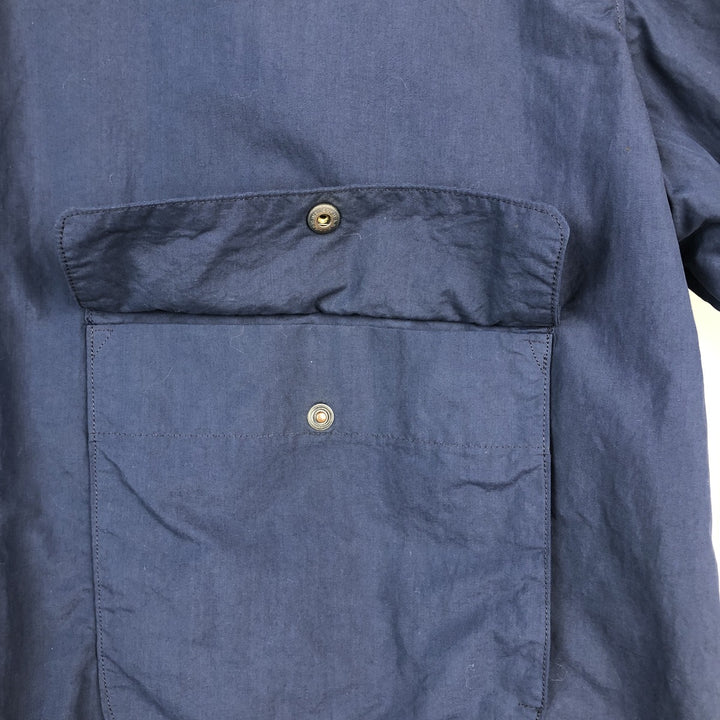 ~1980'S Burberry's Swing Top Sport Jacket, Made in England, Men's Size L unclear navy blue type Vintage Second Hand