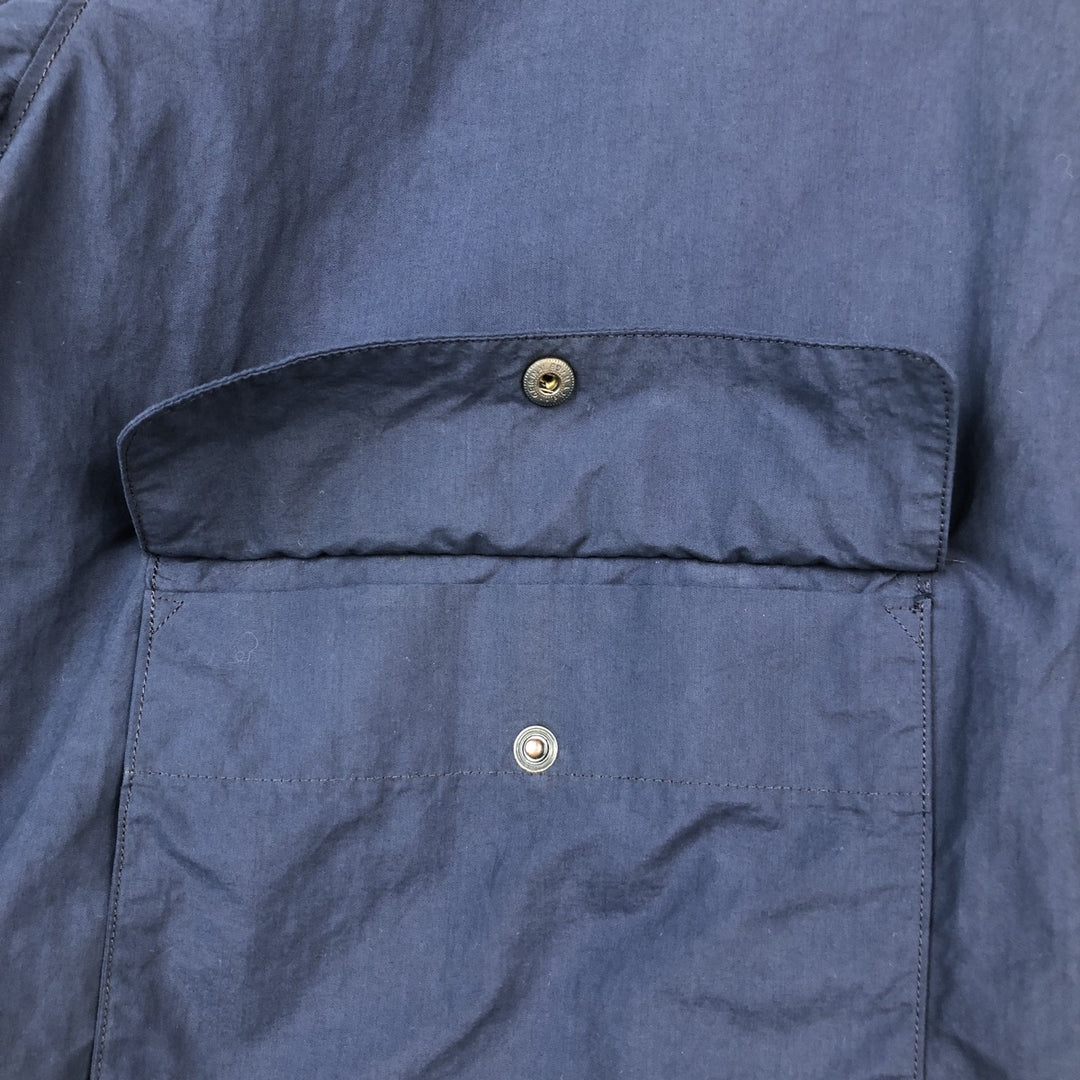 ~1980'S Burberry's Swing Top Sport Jacket, Made in England, Men's Size L unclear navy blue type Vintage Second Hand