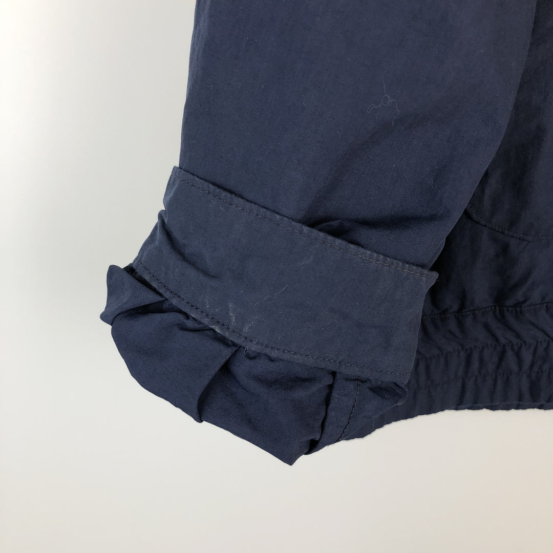 ~1980'S Burberry's Swing Top Sport Jacket, Made in England, Men's Size L unclear navy blue type Vintage Second Hand