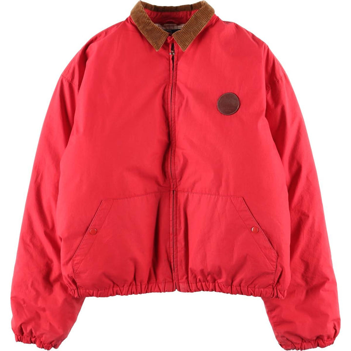 Ralph Lauren POLO by Ralph Lauren down jacket, men's size L cotton red type Vintage Second Hand