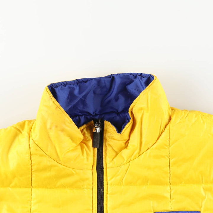 90'S Ralph Lauren POLO SPORT Reversible Padded Jacket Puffer Jacket Made in China Men's XXL equivalent polyester blue type Vintage Second Hand