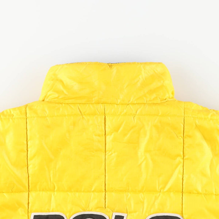 90'S Ralph Lauren POLO SPORT Reversible Padded Jacket Puffer Jacket Made in China Men's XXL equivalent polyester blue type Vintage Second Hand
