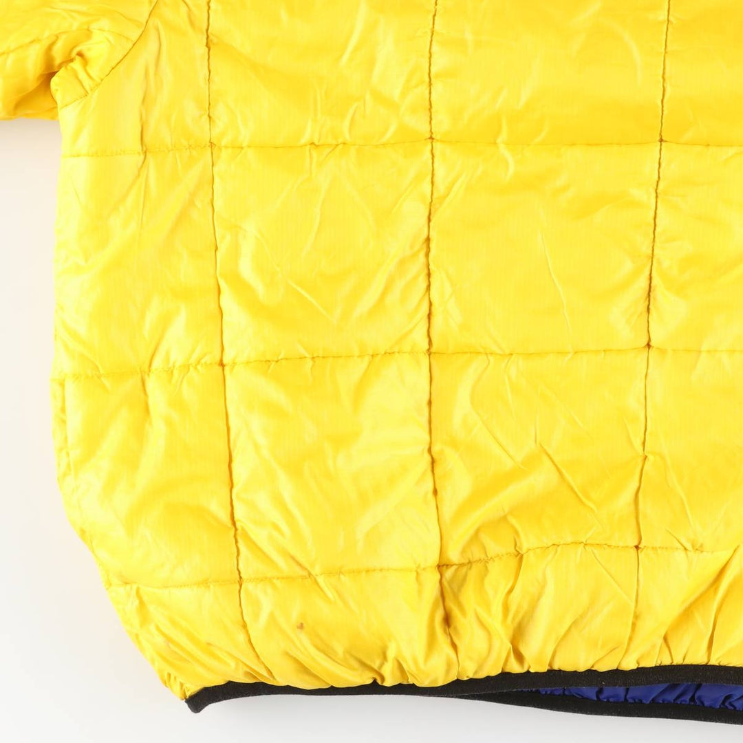 90'S Ralph Lauren POLO SPORT Reversible Padded Jacket Puffer Jacket Made in China Men's XXL equivalent polyester blue type Vintage Second Hand