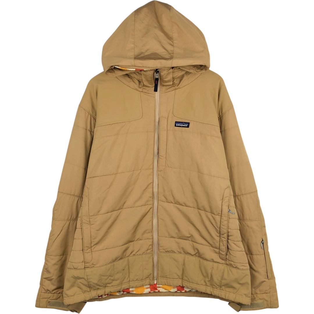 2000'S Patagonia 29453F9 Down Parka, Men's Size XL (equivalent), Insulated polyester Beige type Vintage Second Hand