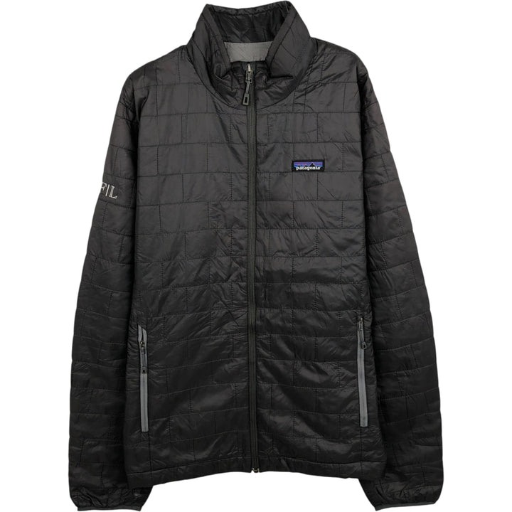 Patagonia Nano Puff Jacket (84211FA15) - Insulated Jacket, Puffer Jacket, Men's Size M (approx.) polyester black type Vintage Second Hand