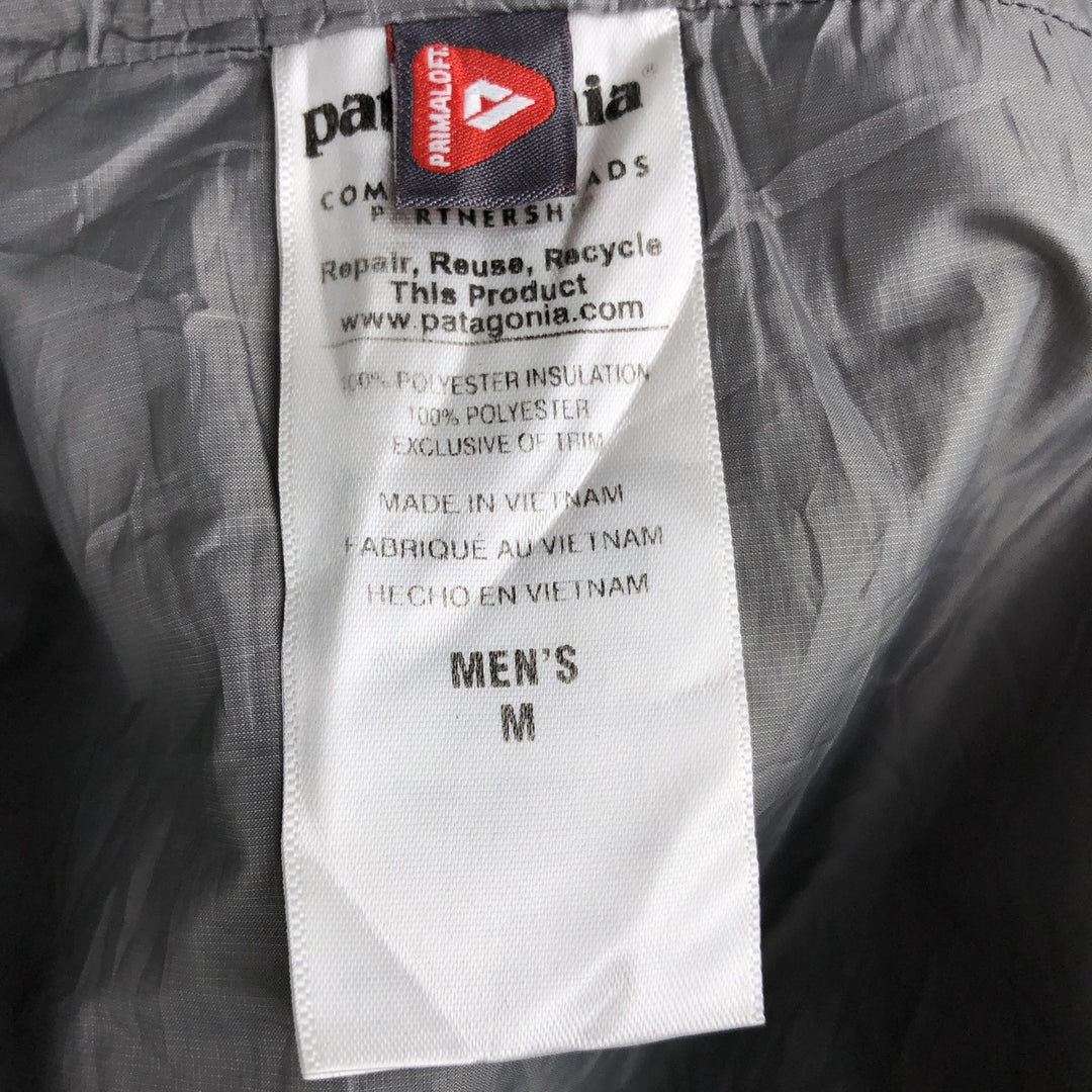 Patagonia Nano Puff Jacket (84211FA15) - Insulated Jacket, Puffer Jacket, Men's Size M (approx.) polyester black type Vintage Second Hand