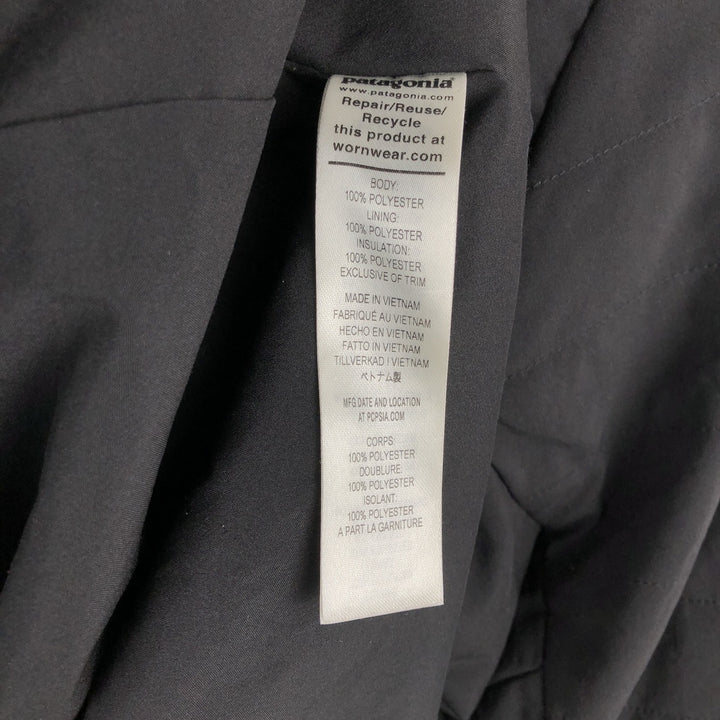 Patagonia Powdertown Jacket 31695FA24, Insulated Mountain Jacket, Shell Jacket, Men's Size L (approx.) polyester black type Vintage Second Hand