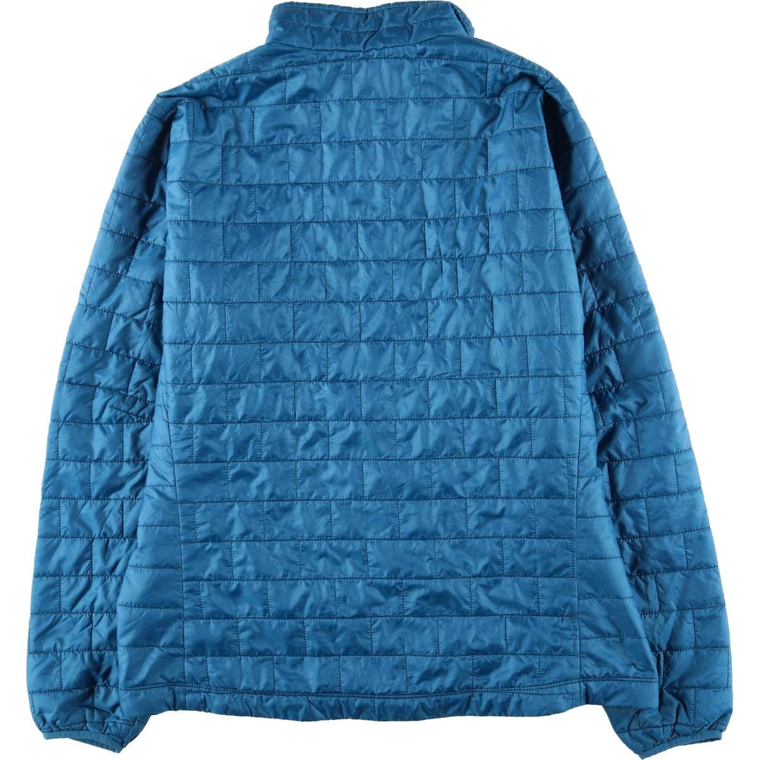 Patagonia Nano Puff Jacket (84211FA15) - Insulated Jacket, Puffer Jacket, Men's Size XL (approx.) polyester green type Vintage Second Hand