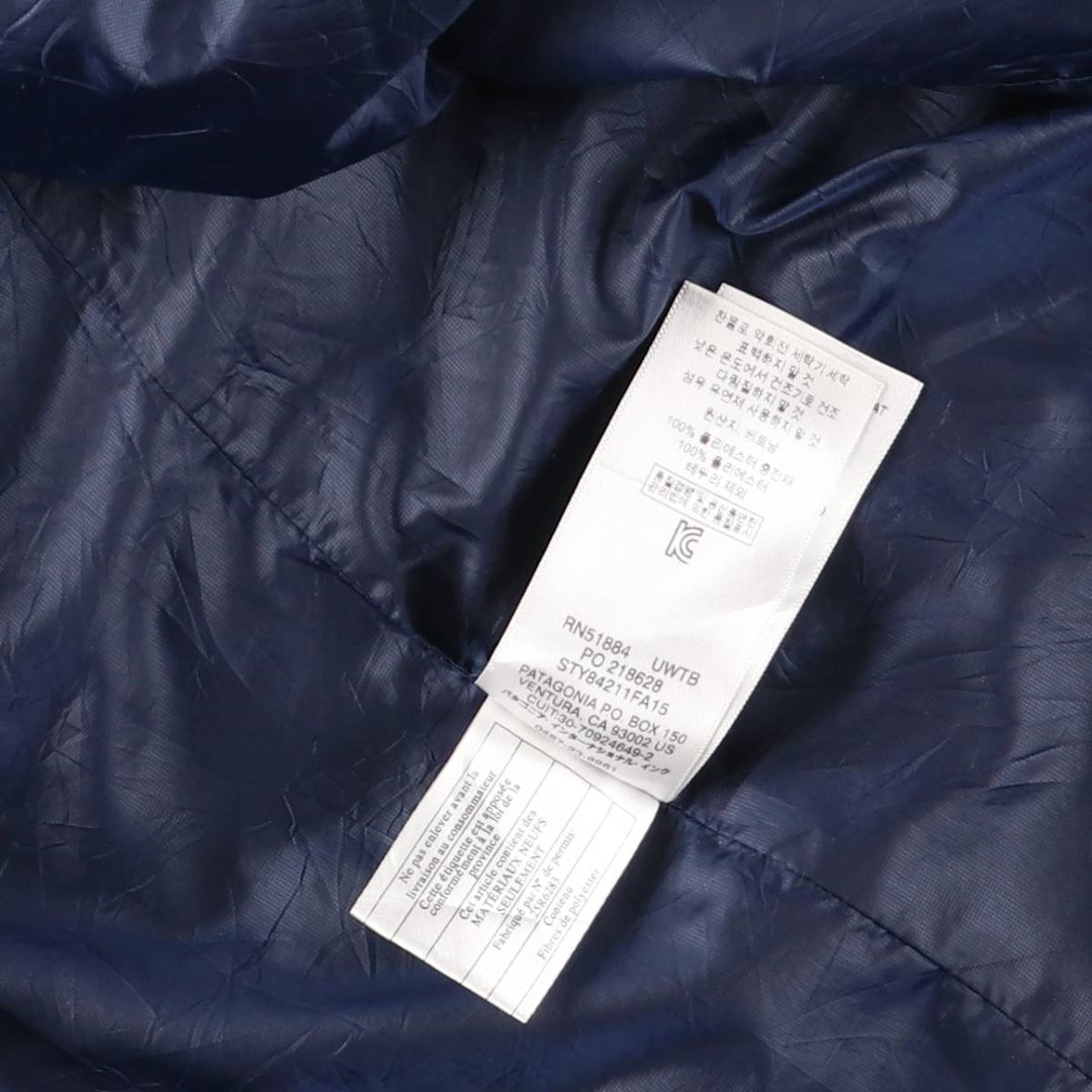 Patagonia Nano Puff Jacket (84211FA15) - Insulated Jacket, Puffer Jacket, Men's Size XL (approx.) polyester green type Vintage Second Hand