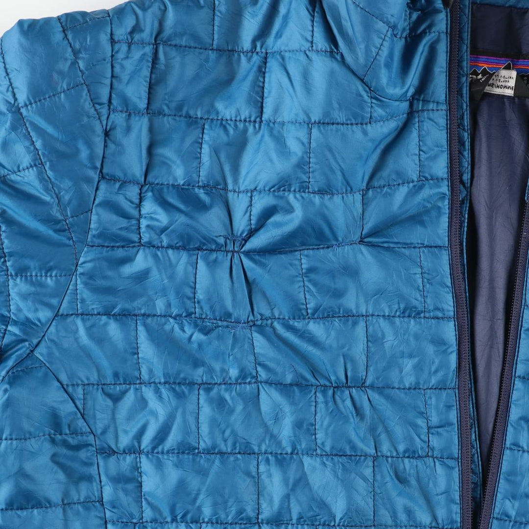 Patagonia Nano Puff Jacket (84211FA15) - Insulated Jacket, Puffer Jacket, Men's Size XL (approx.) polyester green type Vintage Second Hand