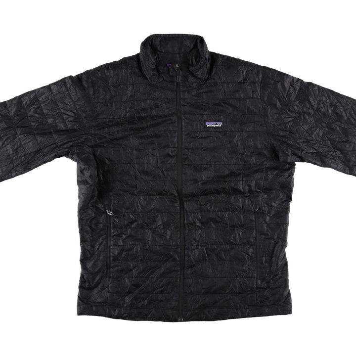 Patagonia Nano Puff Jacket 84211FA15, Insulated Jacket, Puffer Jacket, Men's Size L (approx.) polyester black type Vintage Second Hand