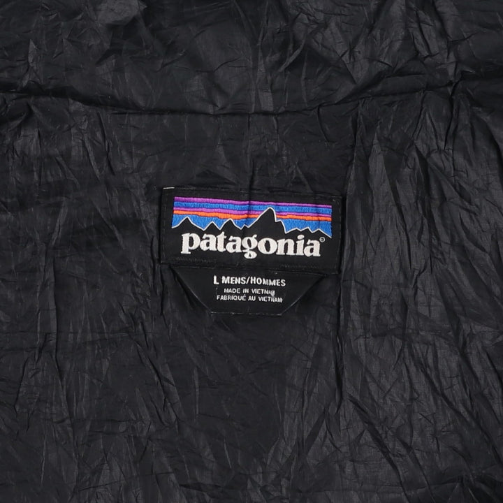 Patagonia Nano Puff Jacket 84211FA15, Insulated Jacket, Puffer Jacket, Men's Size L (approx.) polyester black type Vintage Second Hand