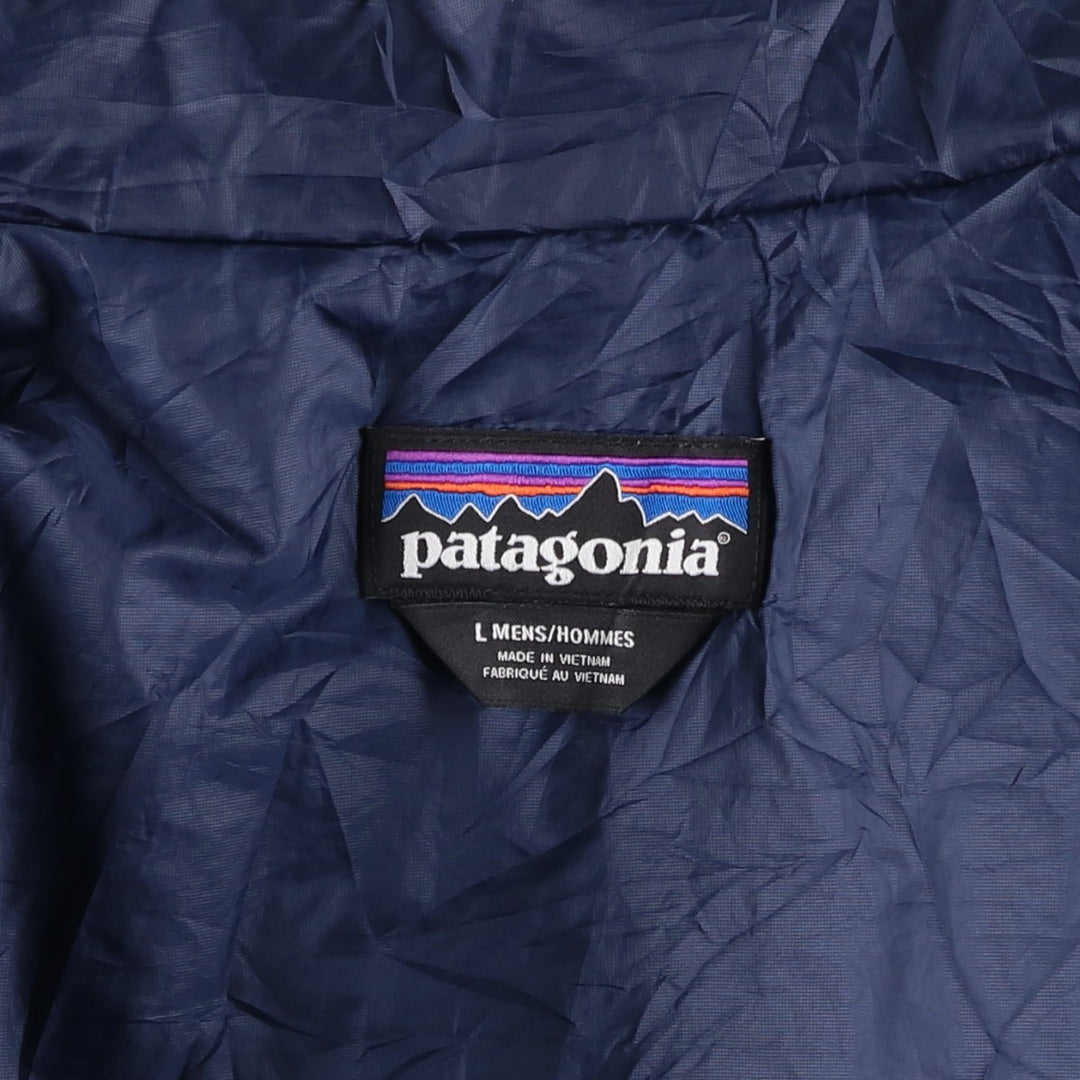 Patagonia Nano Puff Jacket 84212FA18, Insulated Jacket, Puffer Jacket, Men's Size L (approx.) recycled polyester purple type Vintage Second Hand