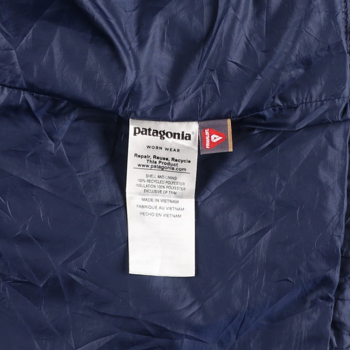 Patagonia Nano Puff Jacket 84212FA18, Insulated Jacket, Puffer Jacket, Men's Size L (approx.) recycled polyester purple type Vintage Second Hand
