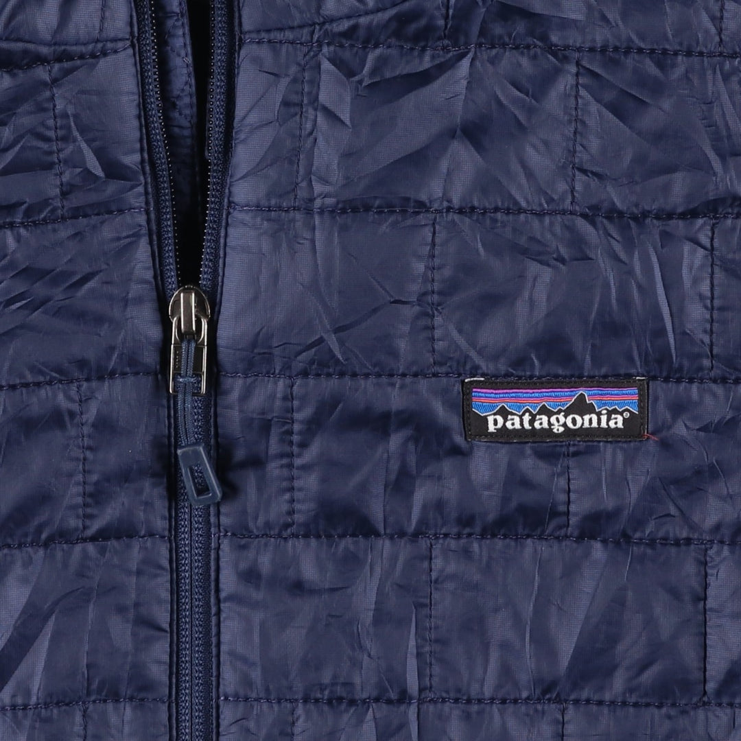 Patagonia Nano Puff Jacket 84212FA18, Insulated Jacket, Puffer Jacket, Men's Size L (approx.) recycled polyester purple type Vintage Second Hand