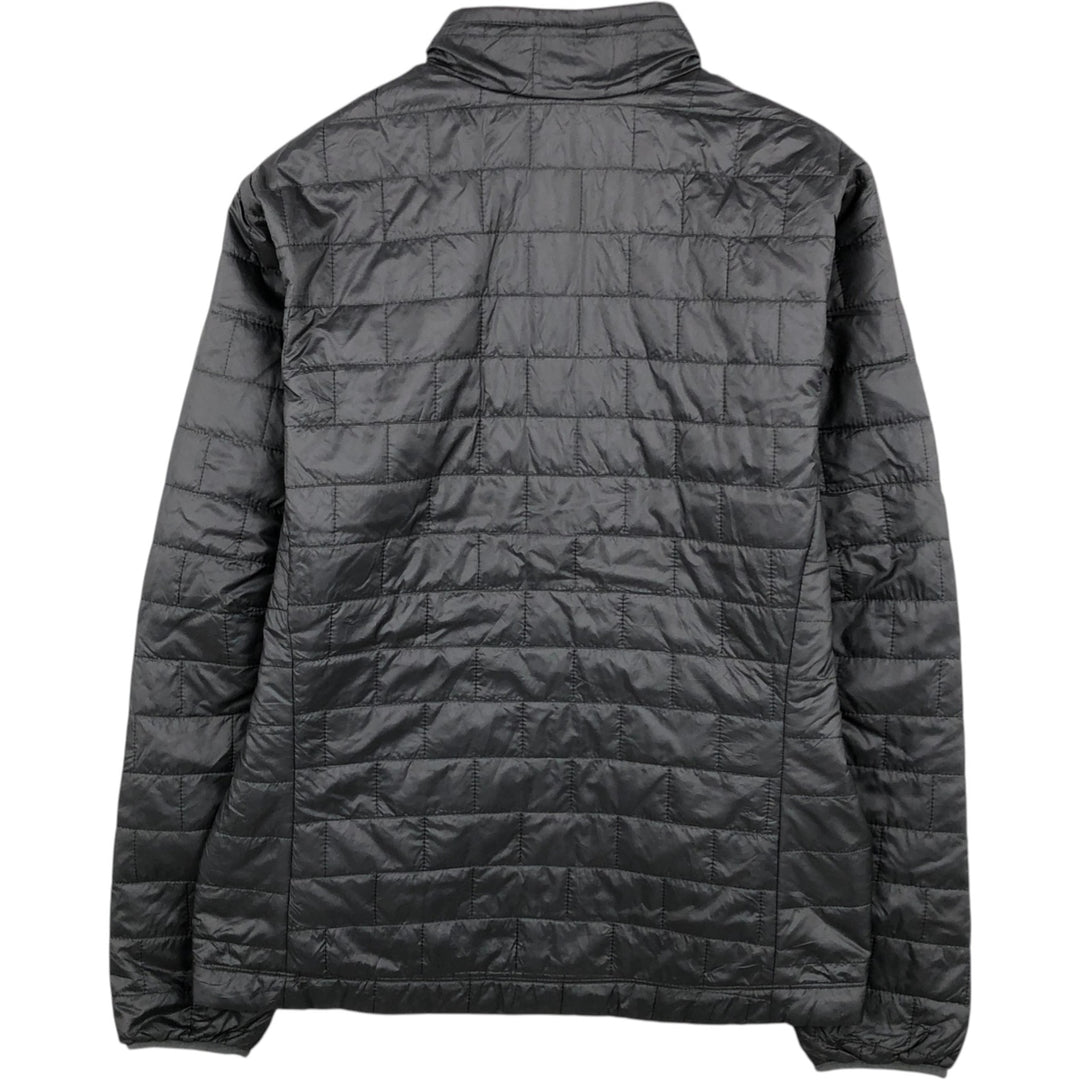 Patagonia Nano Puff Jacket 84212SP18, Insulated Mountain Jacket, Shell Jacket, Puffer Jacket, Men's Size M (approx.) recycled polyester gray type Vintage Second Hand
