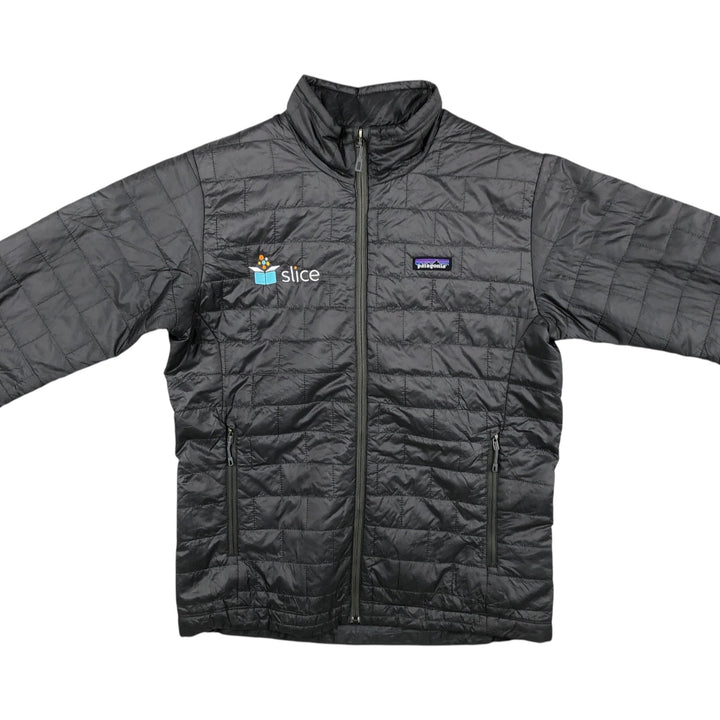 Patagonia Nano Puff Jacket 84212SP18, Insulated Mountain Jacket, Shell Jacket, Puffer Jacket, Men's Size M (approx.) recycled polyester gray type Vintage Second Hand