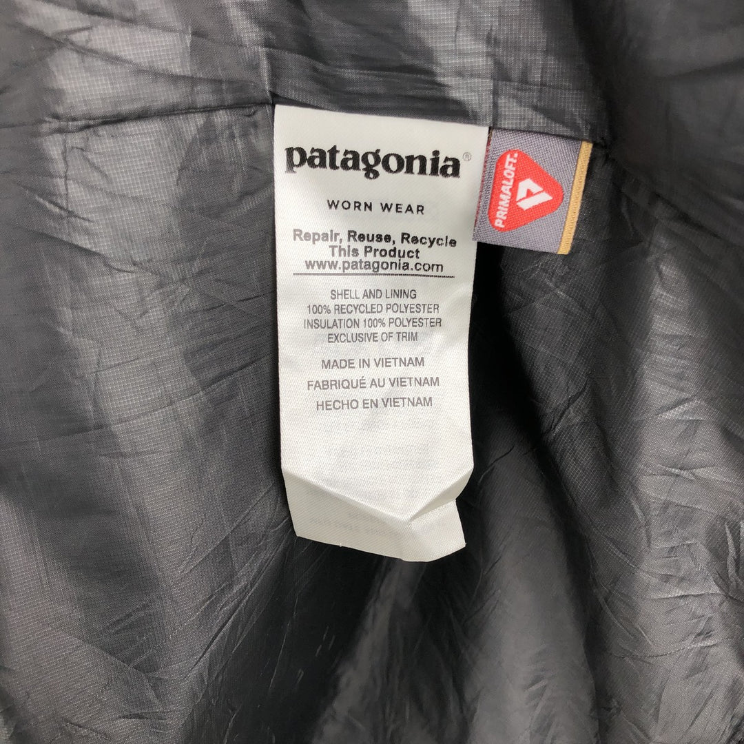 Patagonia Nano Puff Jacket 84212SP18, Insulated Mountain Jacket, Shell Jacket, Puffer Jacket, Men's Size M (approx.) recycled polyester gray type Vintage Second Hand