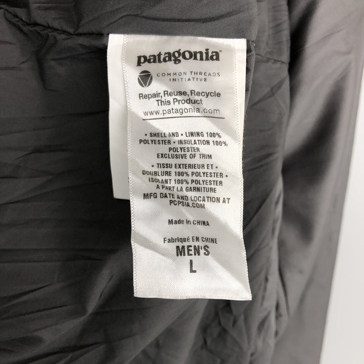 Patagonia Escape Jacket 27260FA11, Insulated Mountain Jacket, Shell Jacket, Puffer Jacket, Men's Size L (approx.) polyester gray type Vintage Second Hand