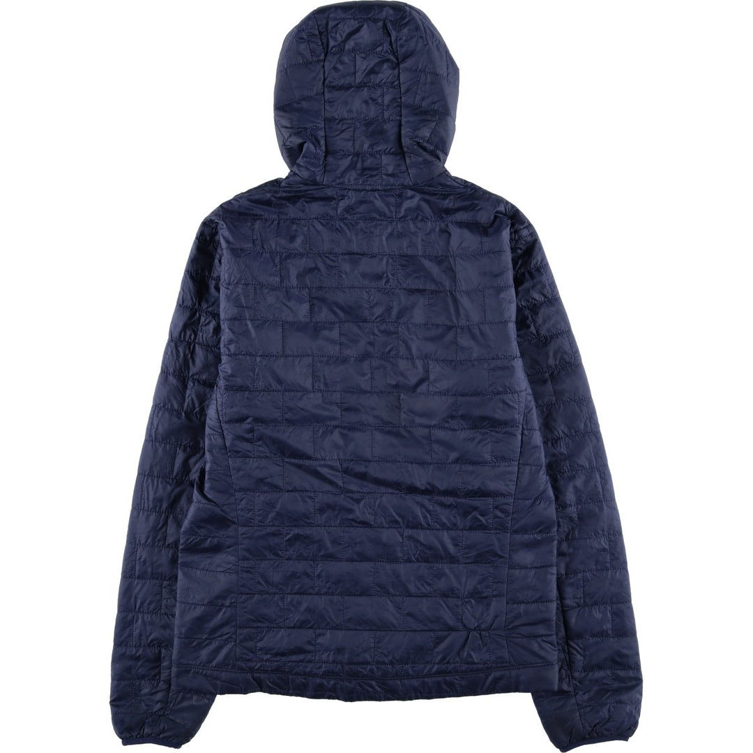 Patagonia Nano Puff Hoodie 84222FA19 Insulated Parka Puffer Jacket Men's Size S (approx.) recycled polyester navy blue type Vintage Second Hand