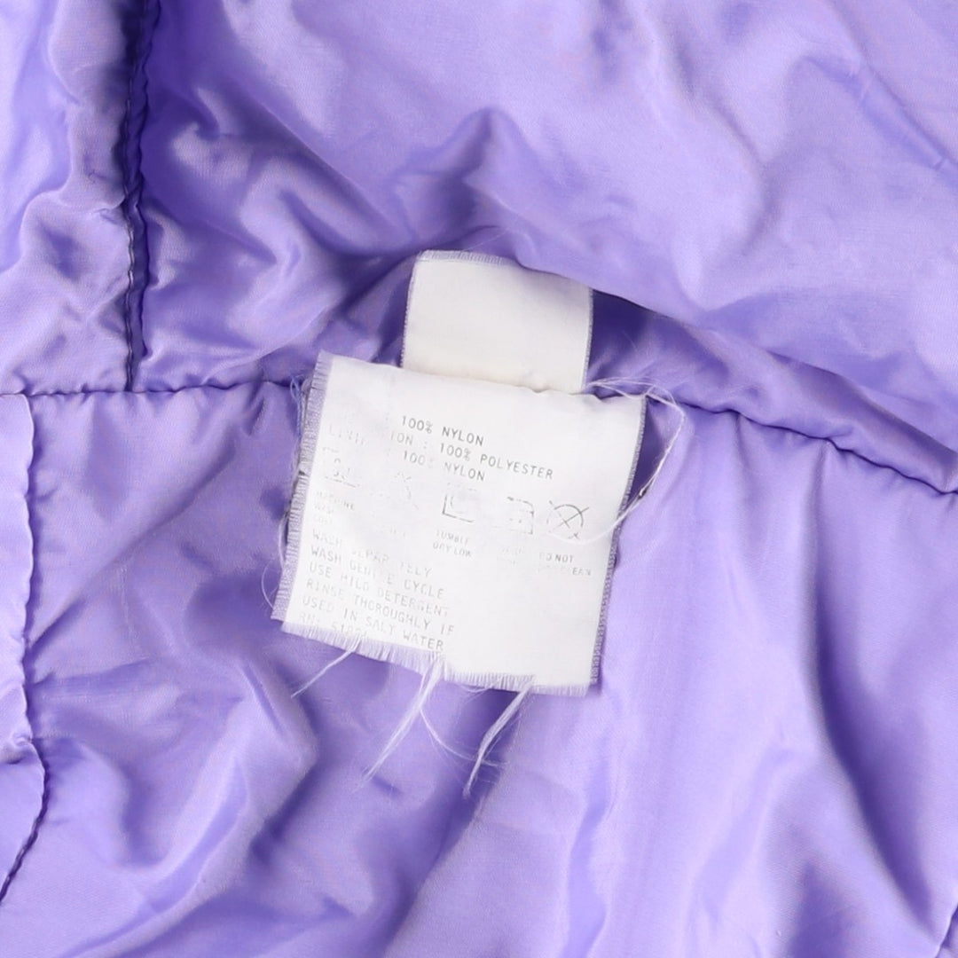 1990s- Patagonia Down Jacket, Men's Size XL Nylon navy blue type Vintage Second Hand