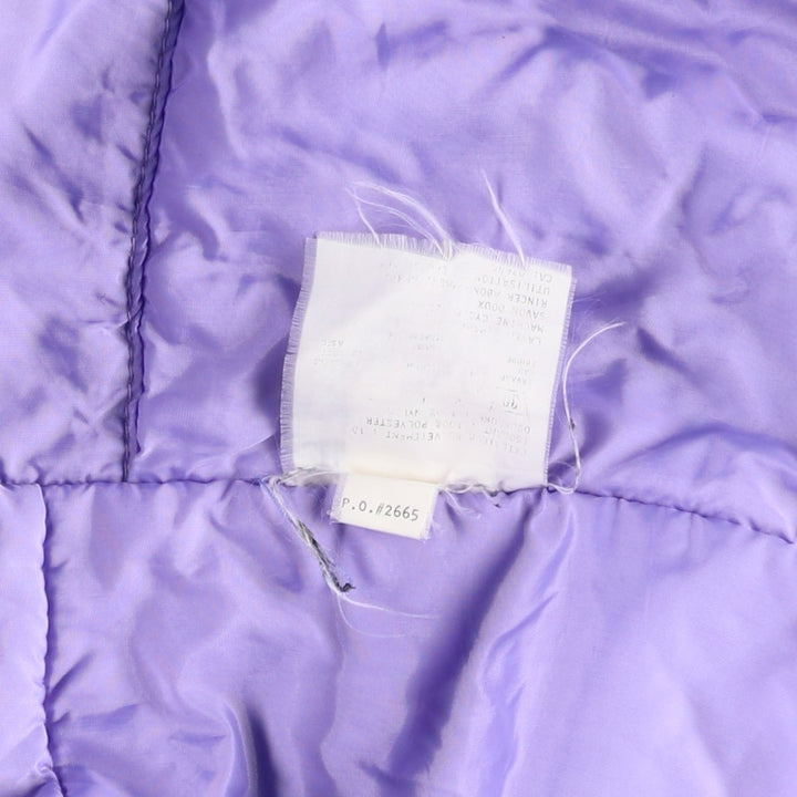 1990s- Patagonia Down Jacket, Men's Size XL Nylon navy blue type Vintage Second Hand