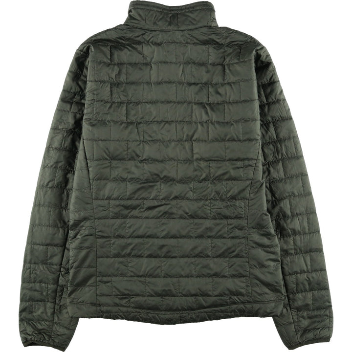 Patagonia Nano Puff Jacket (84212FA20) - Insulated Jacket, Puffer Jacket, Men's Size S (approx.) recycled polyester Khaki type Vintage Second Hand