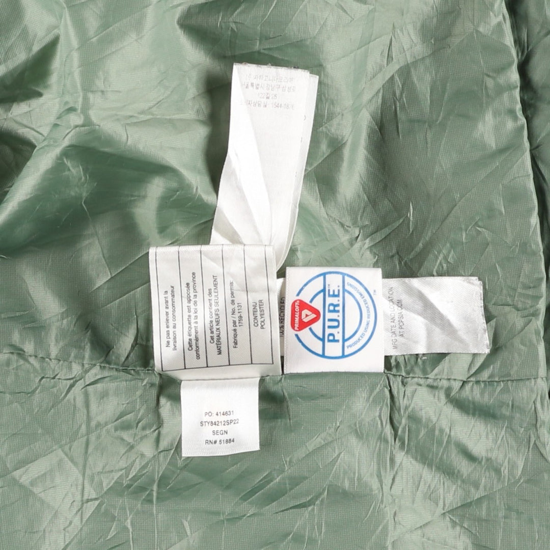 Patagonia Nano Puff Jacket (84212SP22) - Insulated Jacket, Puffer Jacket, Men's Size XL (approx.) recycled polyester Khaki type sage green Vintage Second Hand