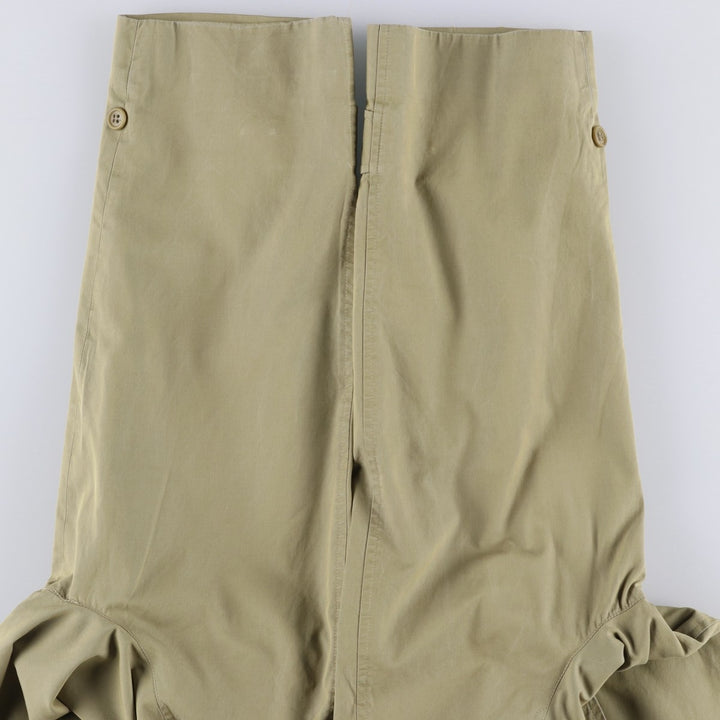 Burberry's 100% cotton Balmacaan coat, made in England, size L. cotton Khaki type beige Vintage Second Hand