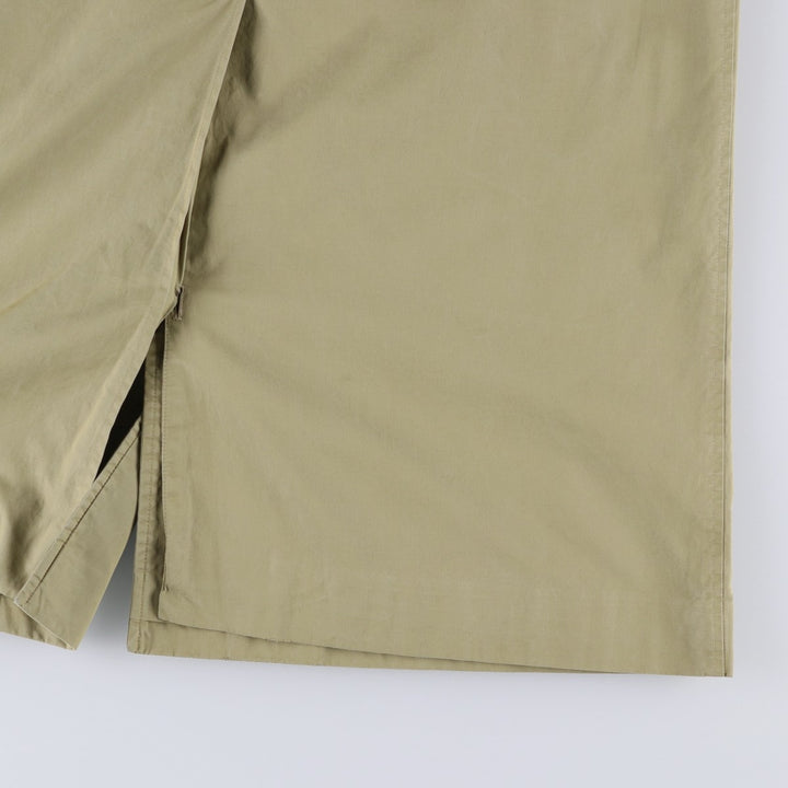 Burberry's 100% cotton Balmacaan coat, made in England, size L. cotton Khaki type beige Vintage Second Hand