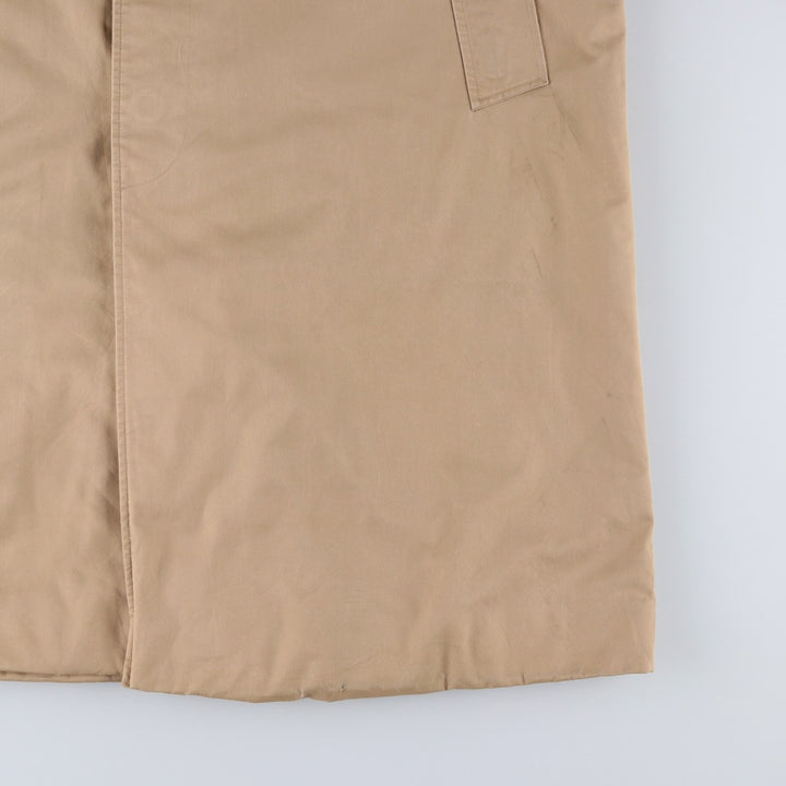 Burberry's Balmacaan Coat, Made in England, Men's Size L unclear Beige type Vintage Second Hand
