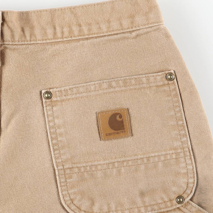 Carhartt Double Knee Duck Painter Pants Men's W30 equivalent cotton brown type Vintage Second Hand