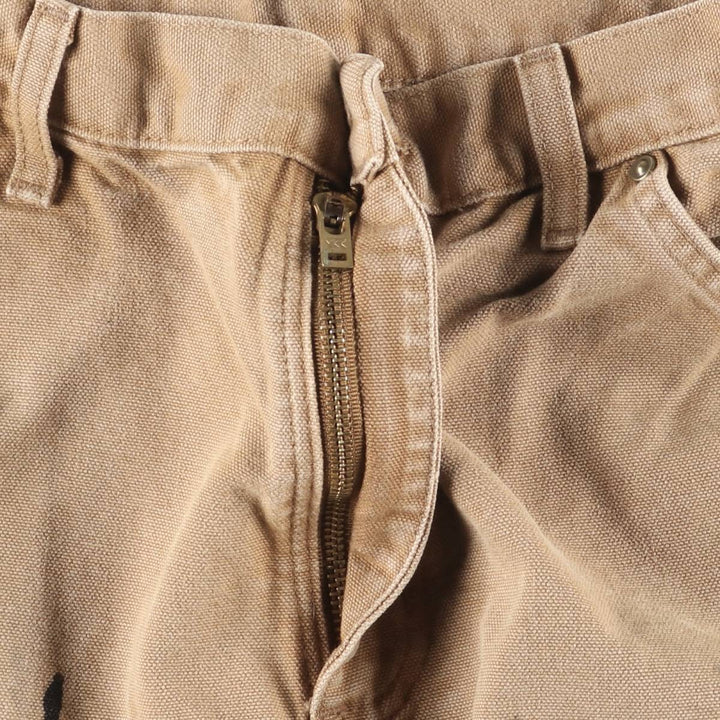 Carhartt Double Knee Duck Painter Pants Men's W30 equivalent cotton brown type Vintage Second Hand