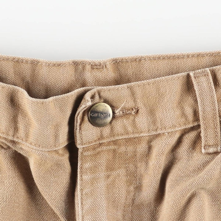 Carhartt Double Knee Duck Painter Pants Men's W30 equivalent cotton brown type Vintage Second Hand