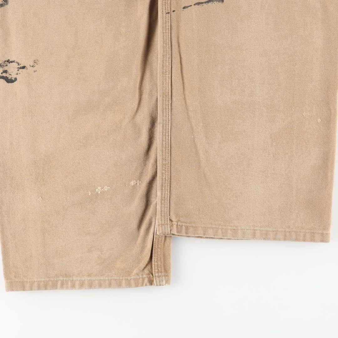 Carhartt Double Knee Duck Painter Pants Men's W30 equivalent cotton brown type Vintage Second Hand