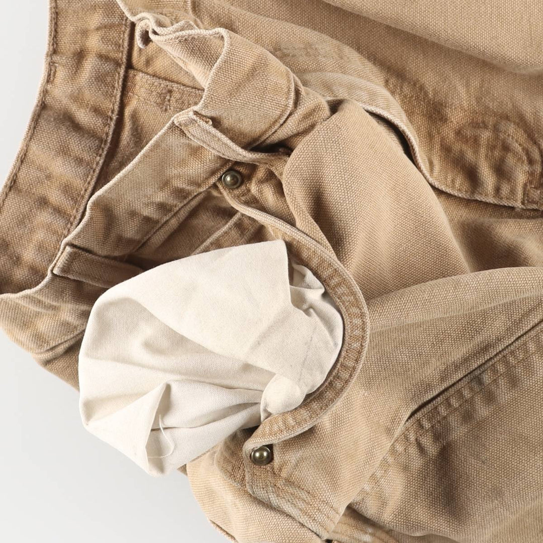 Carhartt Double Knee Duck Painter Pants Men's W30 equivalent cotton brown type Vintage Second Hand