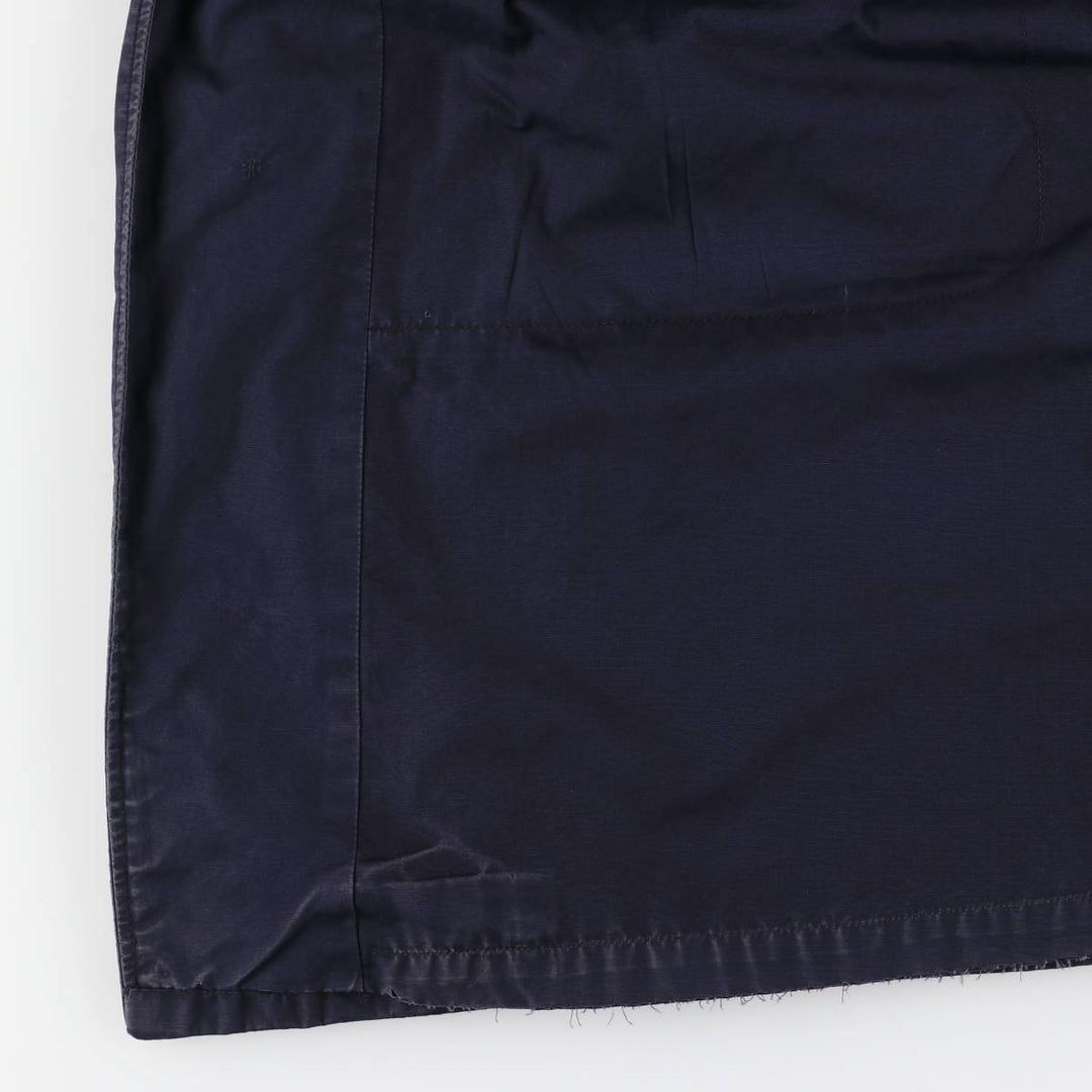 Burberry's Balmacaan Coat, Made in England, Men's Size L unclear navy blue type Vintage Second Hand